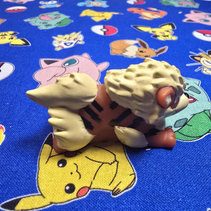 Pokemon Arcanine Figure Finger Puppet 2009 Nintendo Bandai PVC Japan USA Seller