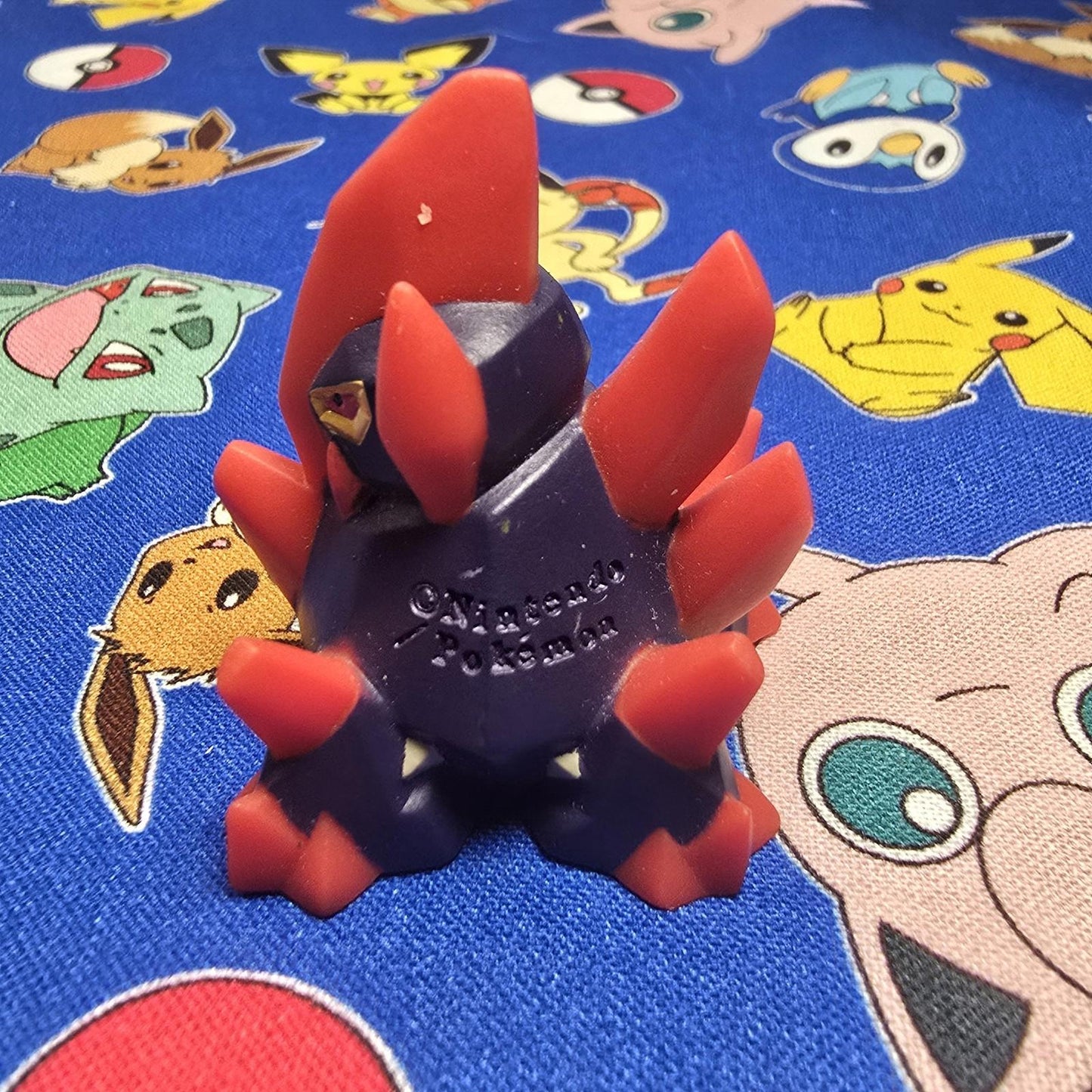 Pokemon Gigalith Figure Finger Puppet 2011 Nintendo Bandai PVC Japan USA Seller