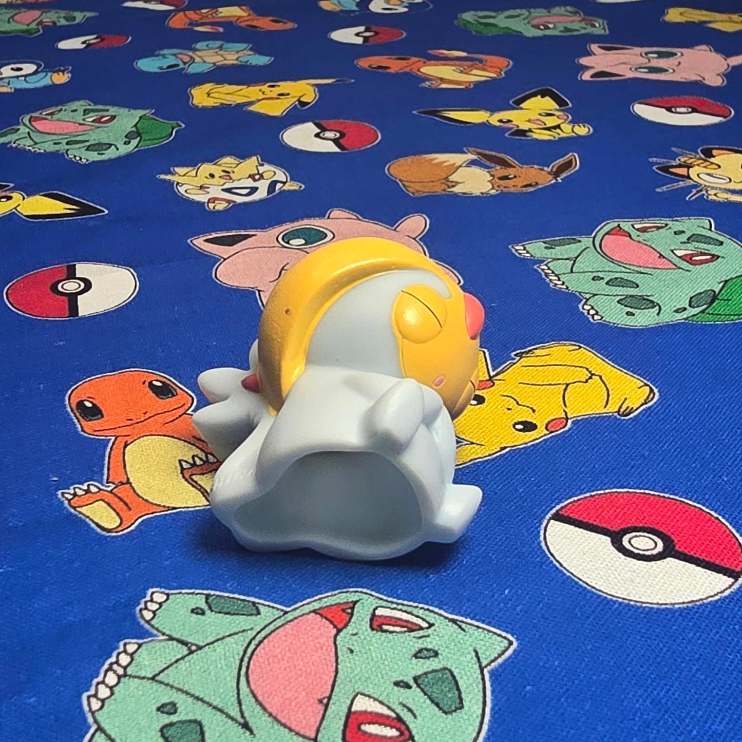 Pokemon Uxie Figure Finger Puppet 2009 Nintendo Bandai PVC Toy Japan USA Seller