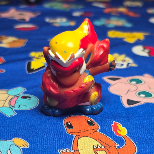 Pokemon Infernape Figure Finger Puppet 2008 Nintendo Bandai PVC Japan USA Seller