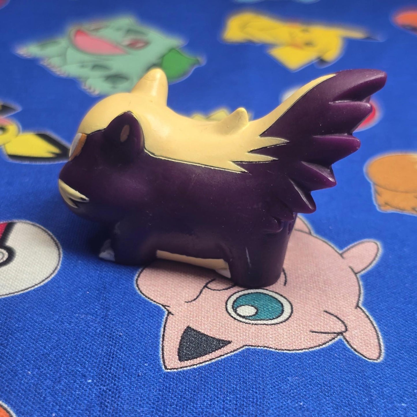 Pokemon Stunky Figure Finger Puppet 2007 Nintendo Bandai PVC Japan USA Seller