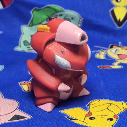 Pokemon Shiny Genesect Metallic Figure Finger Puppet 2012 Nintendo Bandai Japan
