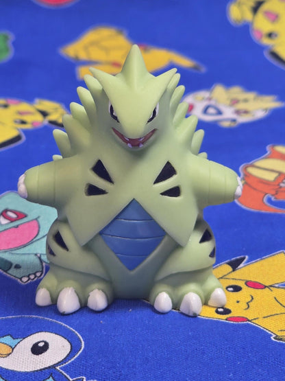 Pokemon Tyranitar Figure Finger Puppet 2001 Nintendo Bandai PVC Vintage Japan US