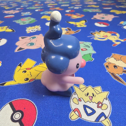 Pokemon Mime Jr Figure Finger Puppet 2006 Nintendo Bandai PVC Vintage Japan USA
