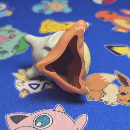 Pokemon Cubone Figure Finger Puppet 1999 Nintendo Bandai PVC Vintage Japan USA