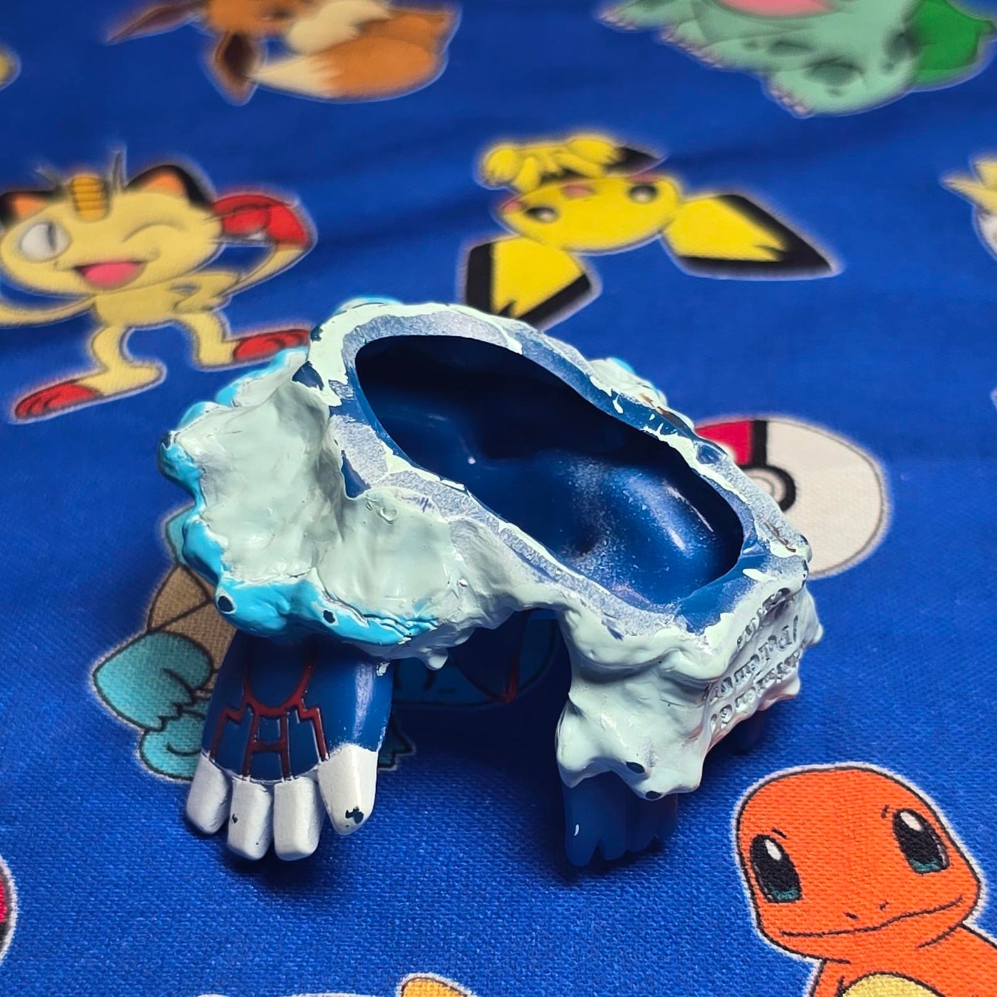 Pokemon Kyogre Figure Finger Puppet 2012 Nintendo Bandai PVC Japan USA Seller