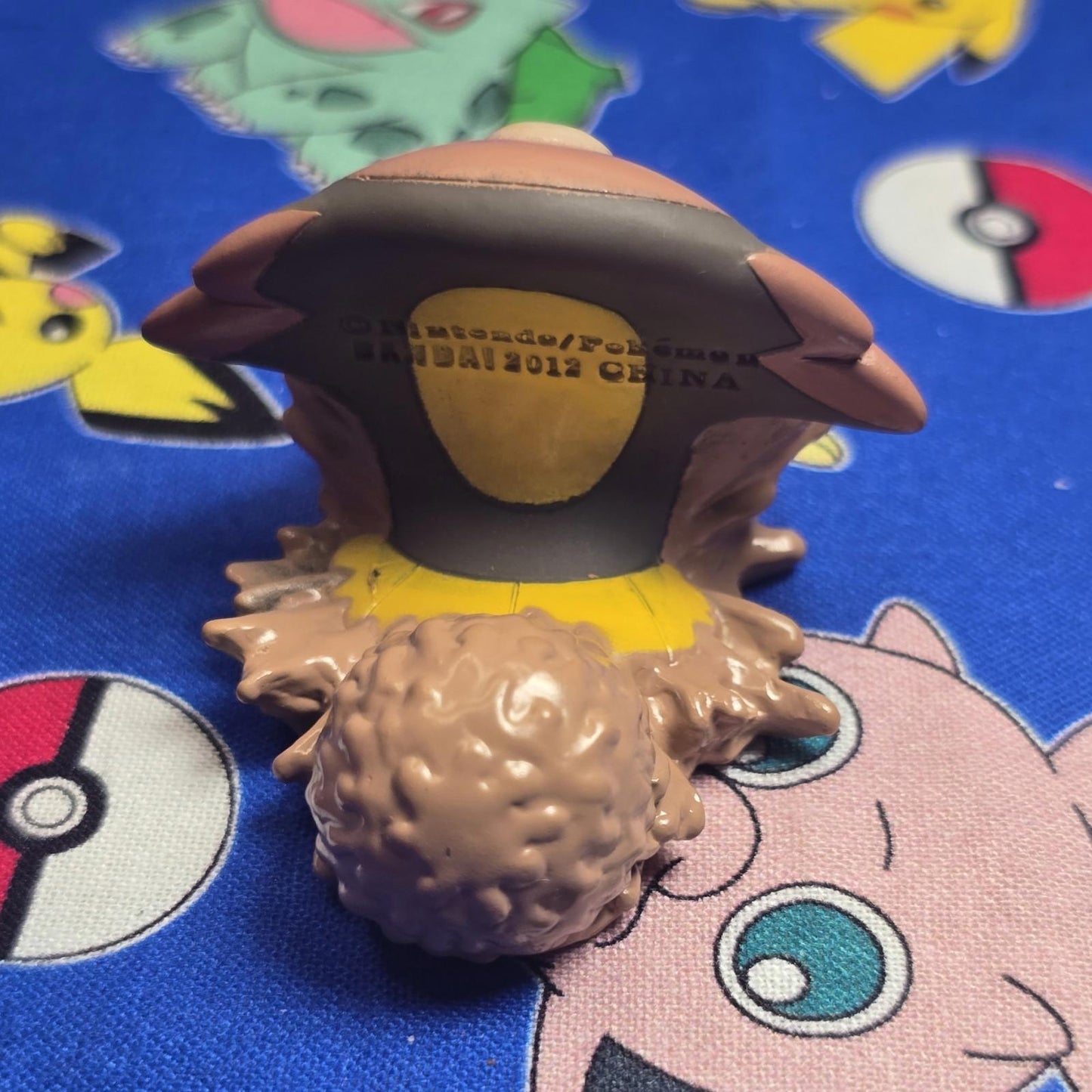 Pokemon Stunfisk Figure Finger Puppet 2012 Nintendo Bandai PVC Japan USA Seller