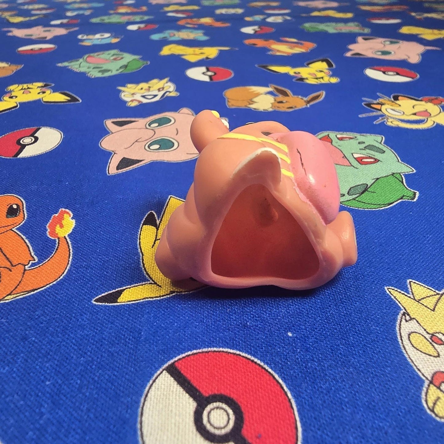 Pokemon Lickitung Figure Finger Puppet 1997 Bandai Nintendo Vintage Japan USA 1