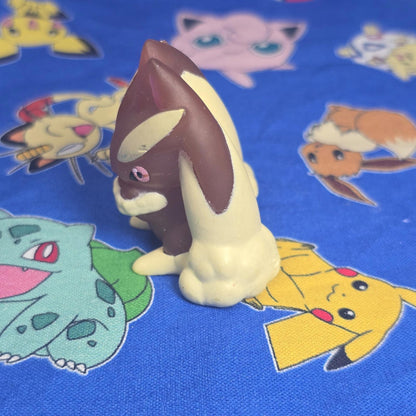 Pokemon Lopunny Clear Figure Finger Puppet 2007 Nintendo Bandai Japan USA Seller