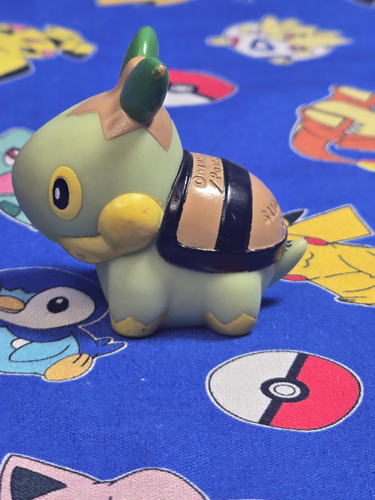 Pokemon Turtwig Figure Finger Puppet 2006 Nintendo Bandai PVC Japan USA Seller 2