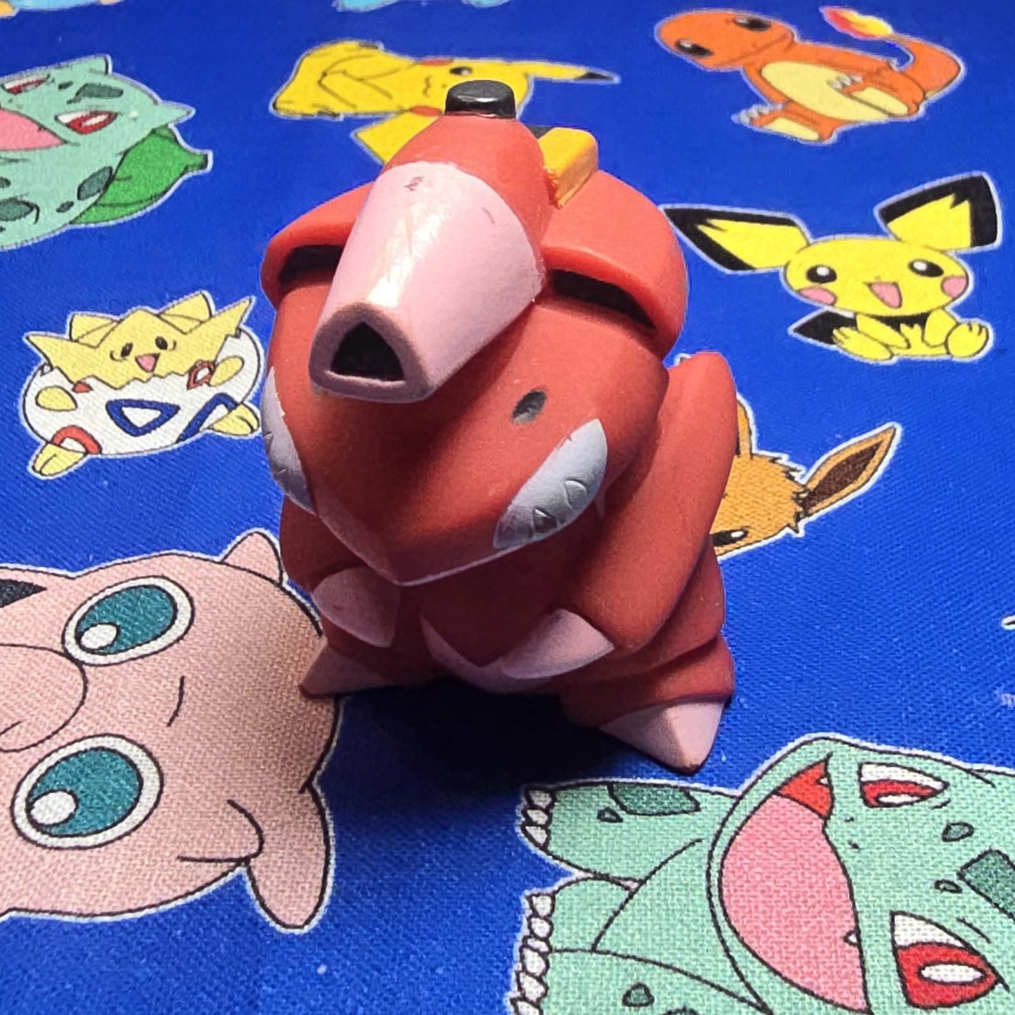 Pokemon Genesect Shiny Figure Finger Puppet 2012 Nintendo Bandai PVC Japan USA