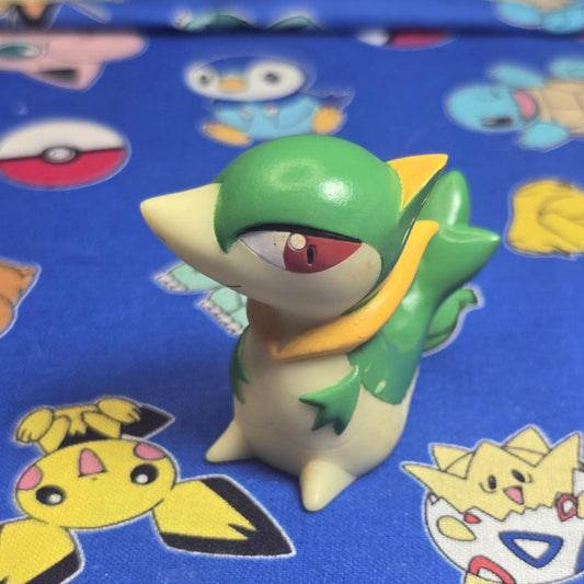 Pokemon Servine Figure Finger Puppet 2010 Nintendo Bandai PVC Japan USA Seller