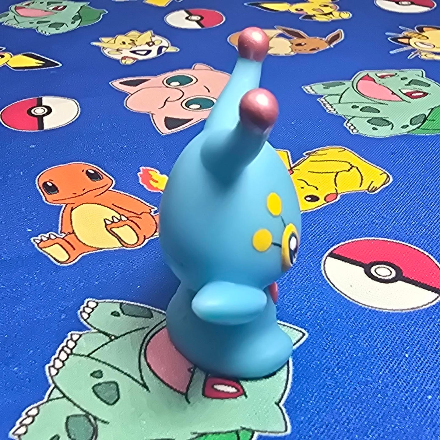 Pokemon Manaphy Female Figure Finger Puppet 2006 Nintendo PVC Bandai Japan USA