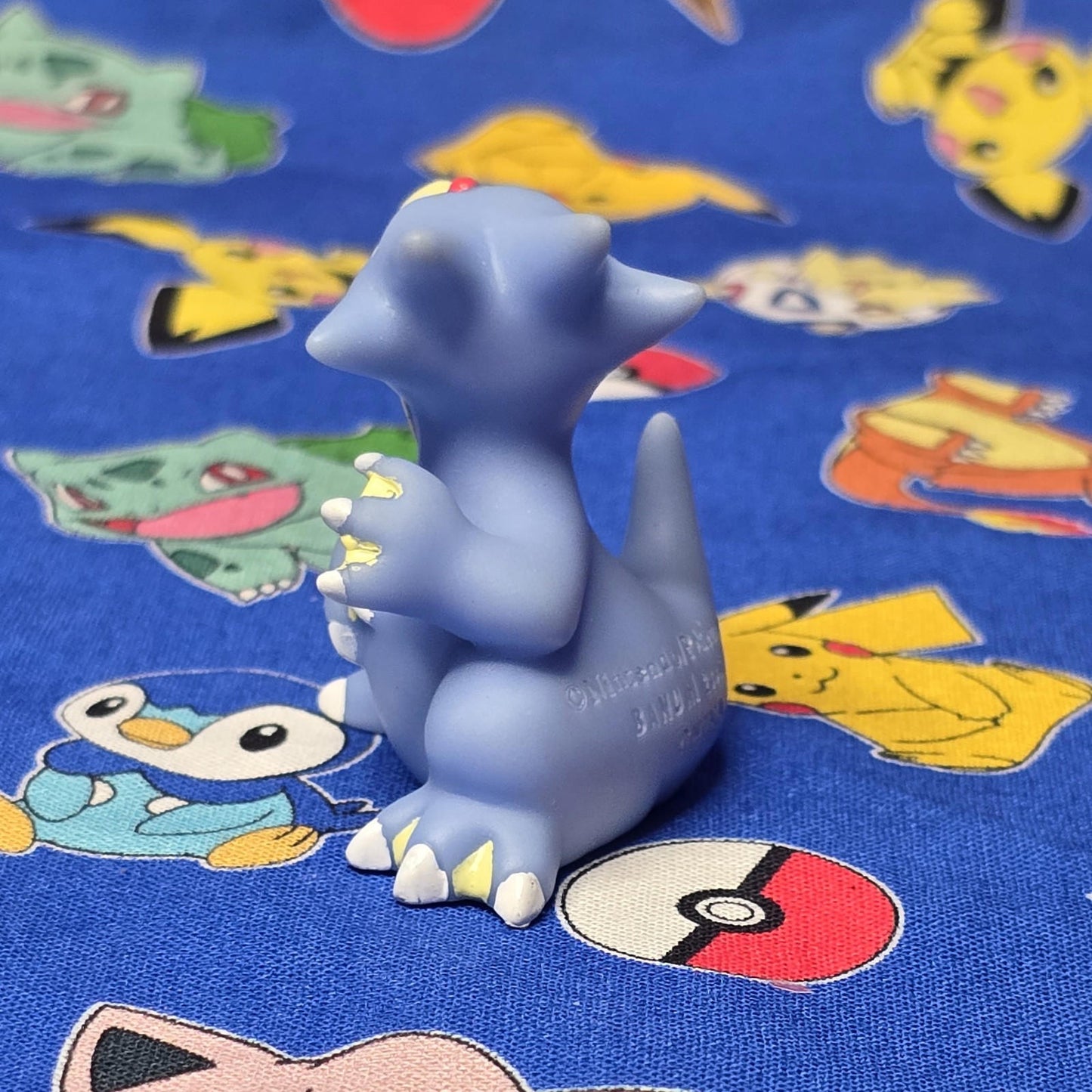 Pokemon Golduck Figure Finger Puppet 2006 Nintendo Bandai PVC Japan USA Seller