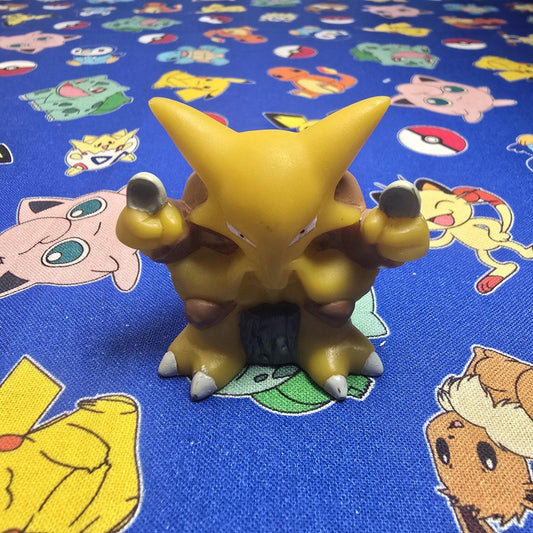 Pokemon Alakazam Figure Finger Puppet 1998 Nintendo Bandai PVC Vintage Japan USA
