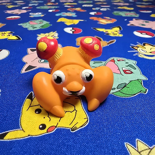 Pokemon Paras Figure Finger Puppet 1997 Bandai Nintendo PVC Vintage USA Seller