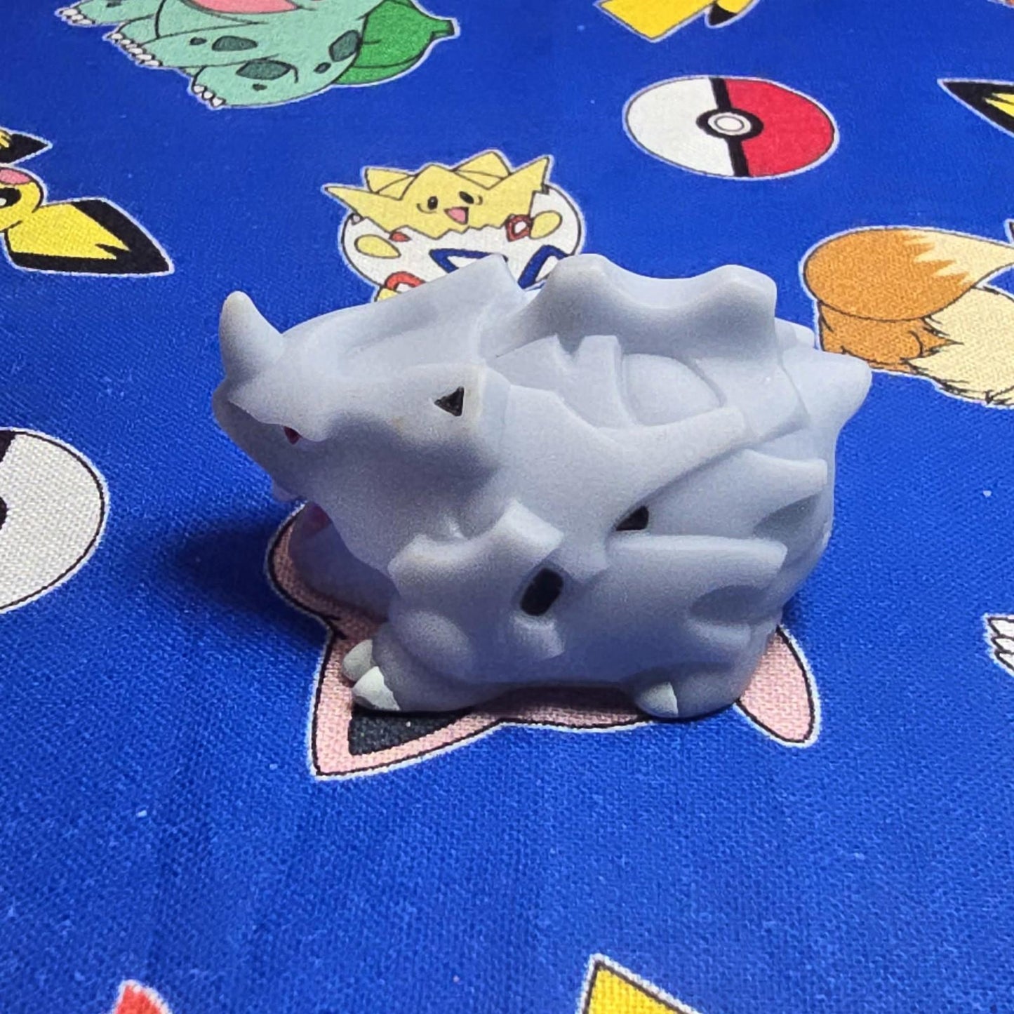 Pokemon Rhyhorn Figure Finger Puppet 2010 Nintendo Bandai PVC Japan USA Seller