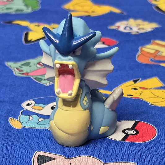 Pokemon Gyrados Figure Finger Puppet 2004 Nintendo Bandai PVC Vintage Japan USA