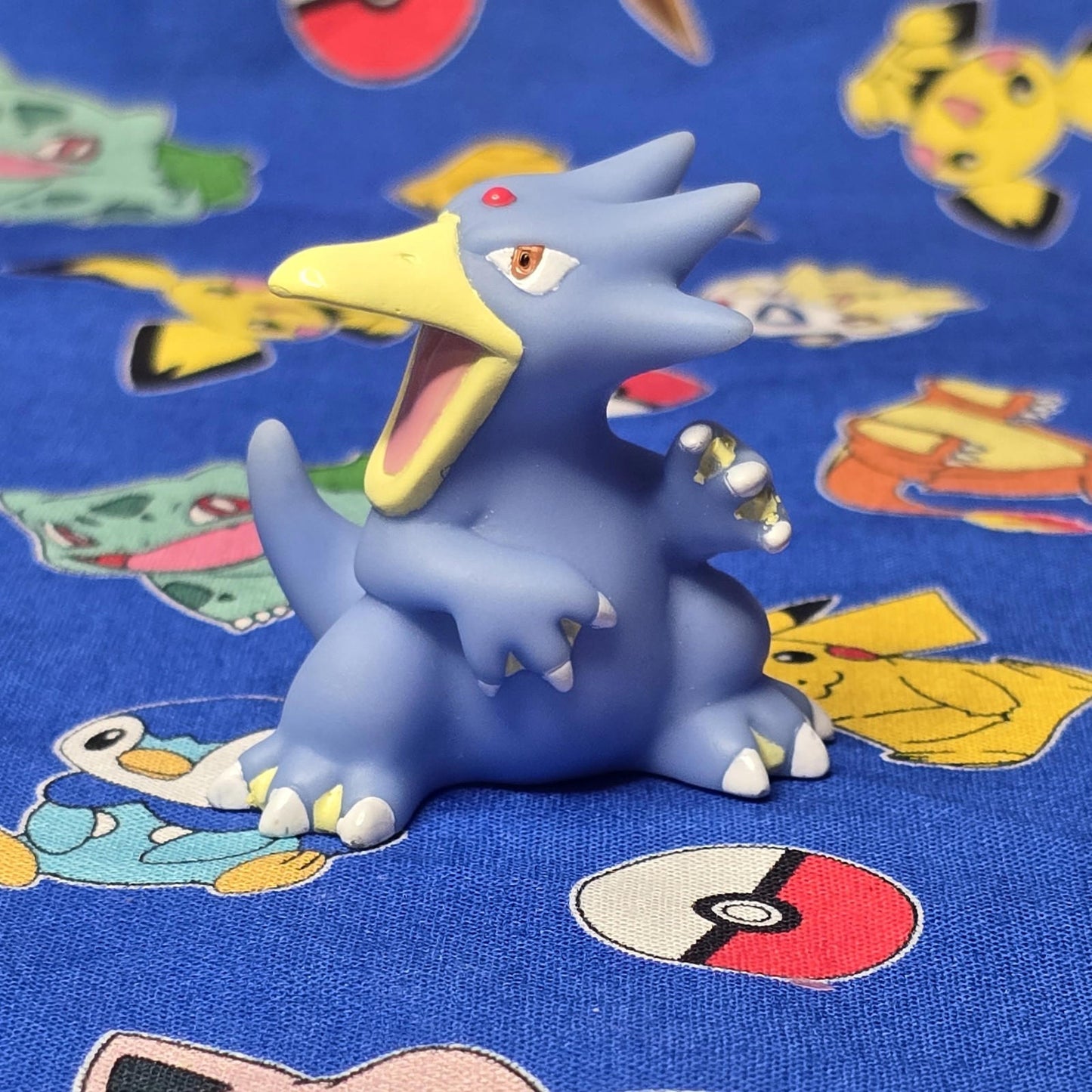 Pokemon Golduck Figure Finger Puppet 2006 Nintendo Bandai PVC Japan USA Seller