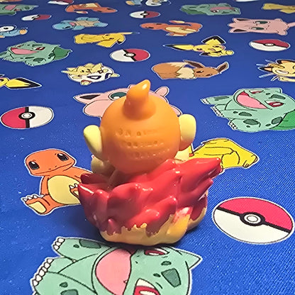 Pokemon Chimchar Figure Finger Puppet 2009 Nintendo Bandai PVC Japan USA Seller