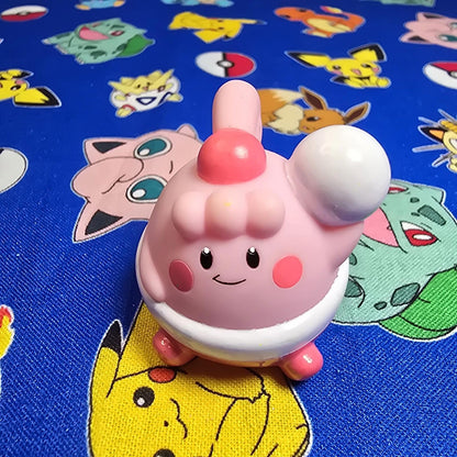 Pokemon Happiny Figure Finger Puppet 2008 Nintendo Bandai PVC Japan USA Seller