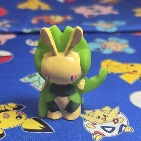 Pokemon Leavanny Figure Finger Puppet 2012 Nintendo Bandai PVC Vintage Japan US