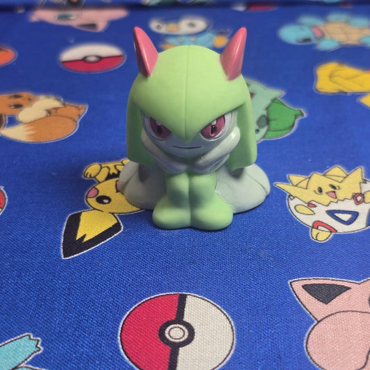 Pokemon Kirlia Figure Finger Puppet 2003 Nintendo Bandai Vintage PVC Japan USA