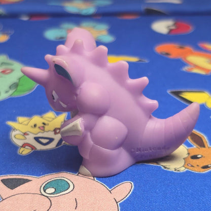 Pokemon Nidoking Figure Finger Puppet 2006 Nintendo Bandai PVC Japan USA Seller