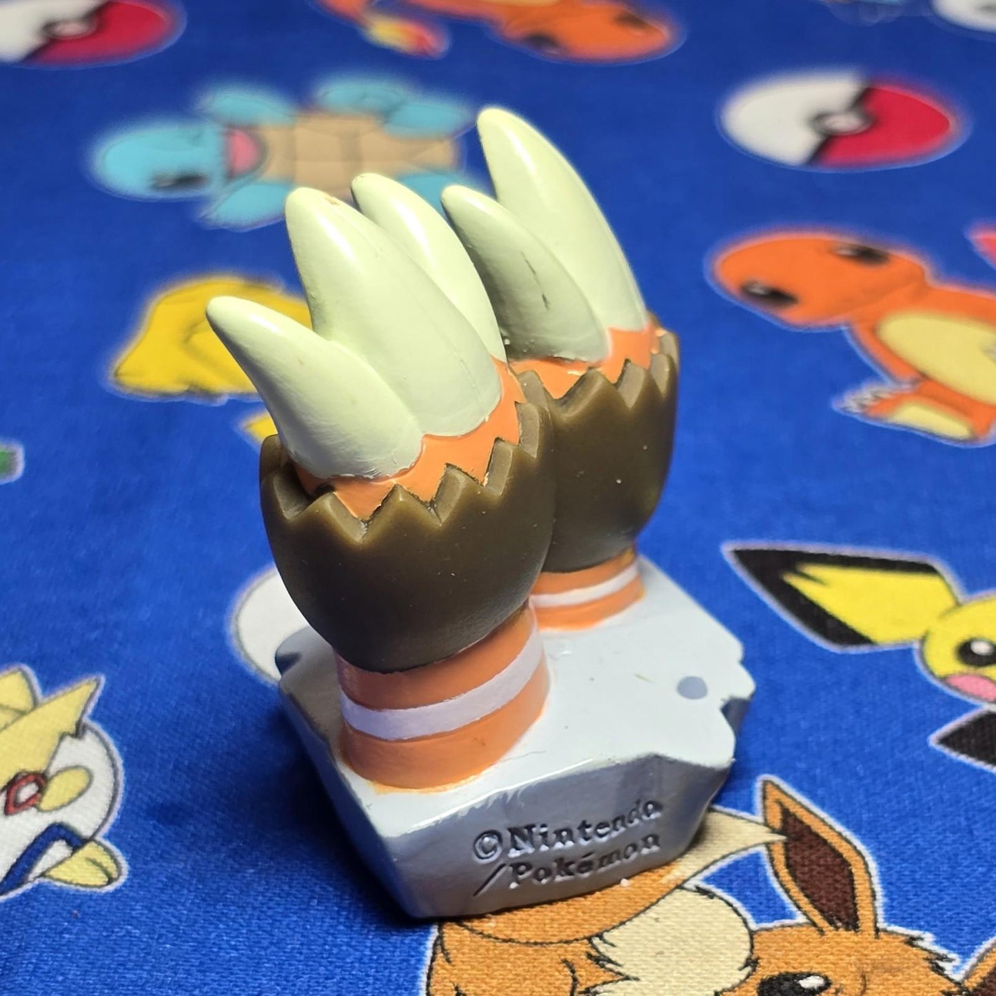 Pokemon Binacle Figure Finger Puppet 2014 Nintendo Bandai PVC Japan USA Seller