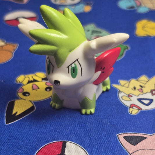 Pokemon Shaymin Sky Figure Finger Puppet 2008 Nintendo Bandai Japan USA Seller
