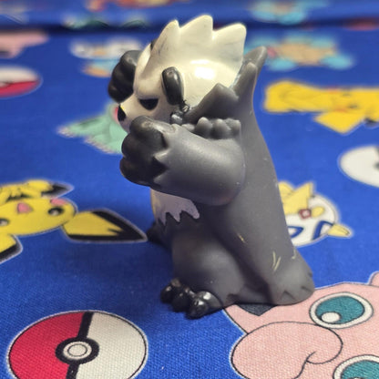 Pokemon Pangoro Figure Finger Puppet 2013 Nintendo Bandai PVC Japan US Seller
