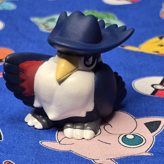 Pokemon Honchkrow Figure Finger Puppet 2006 Nintendo Bandai PVC Japan USA Seller