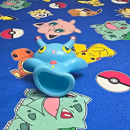 Pokemon Manaphy Female Figure Finger Puppet 2006 Nintendo PVC Bandai Japan USA
