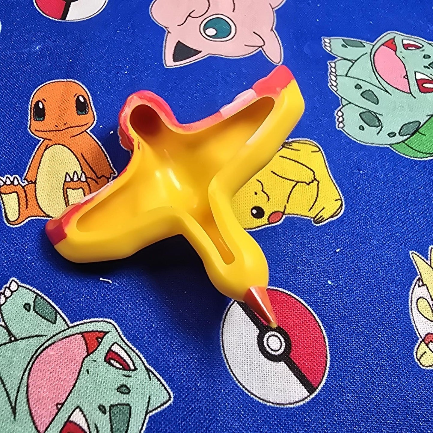 Pokemon Moltres Figure Finger Puppet 2008 Nintendo Bandai PVC Japan US Seller