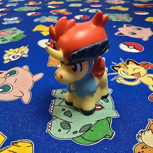 Pokemon Keldeo Figure Finger Puppet 2012 Nintendo Bandai PVC Japan USA Seller