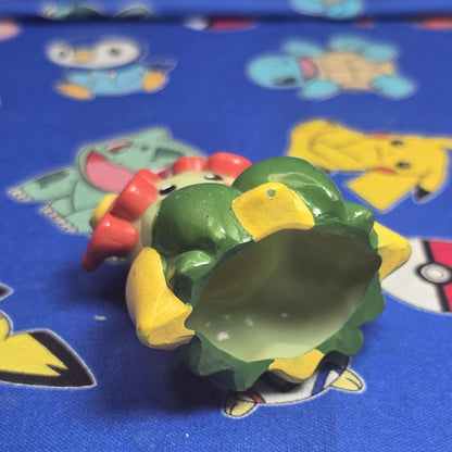 Pokemon Bellossom Figure Finger Puppet 1999 Nintendo Bandai PVC Vintage Japan US
