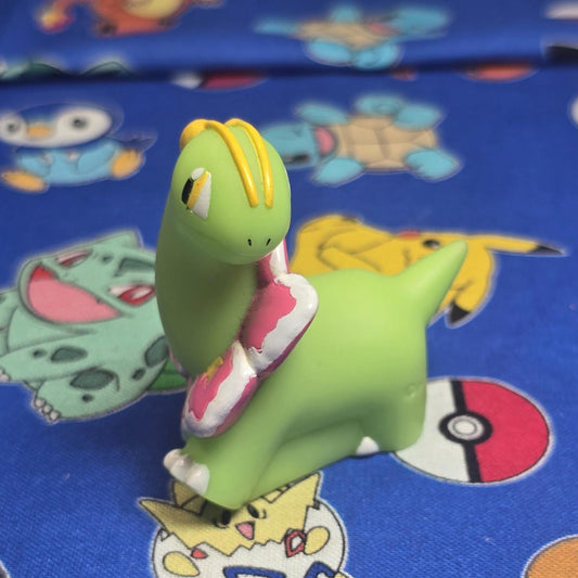 Pokemon Meganium Figure Finger Puppets 2009 Nintendo Bandai PVC Japan US Seller