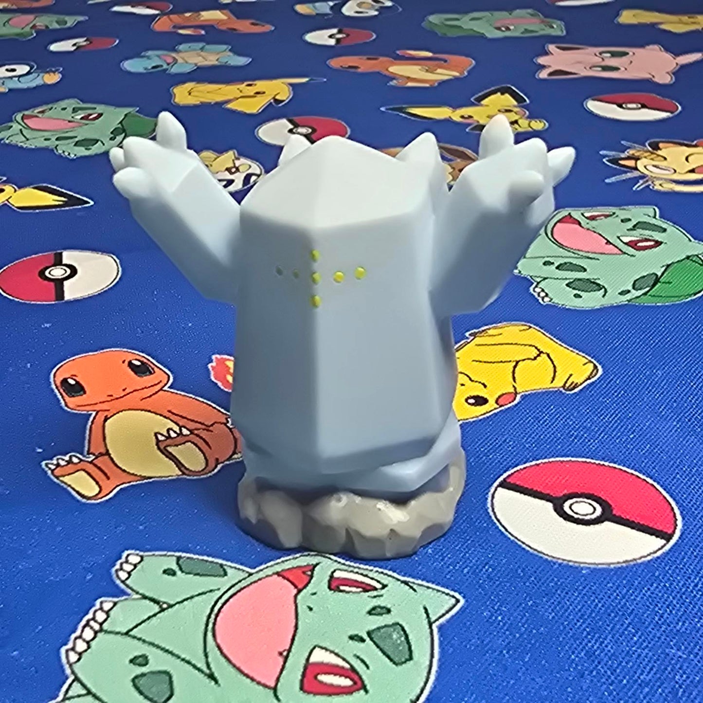 Pokemon Regice Figure Finger Puppet 2004 Nintendo Bandai PVC Vintage Japan USA