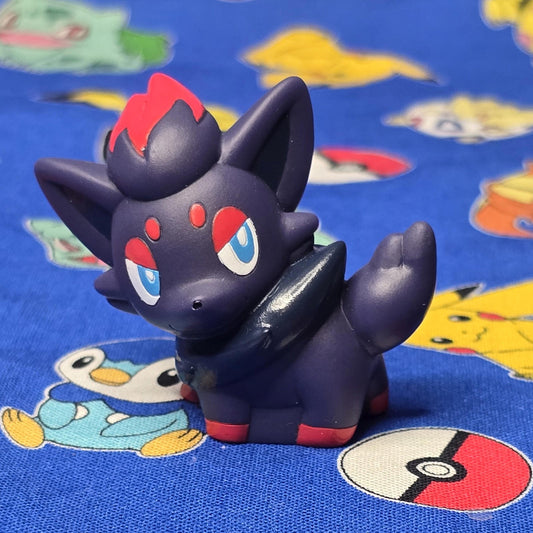 Pokemon Zorua Figure Finger Puppet 2010 Nintendo Bandai PVC Toy Japan US Seller