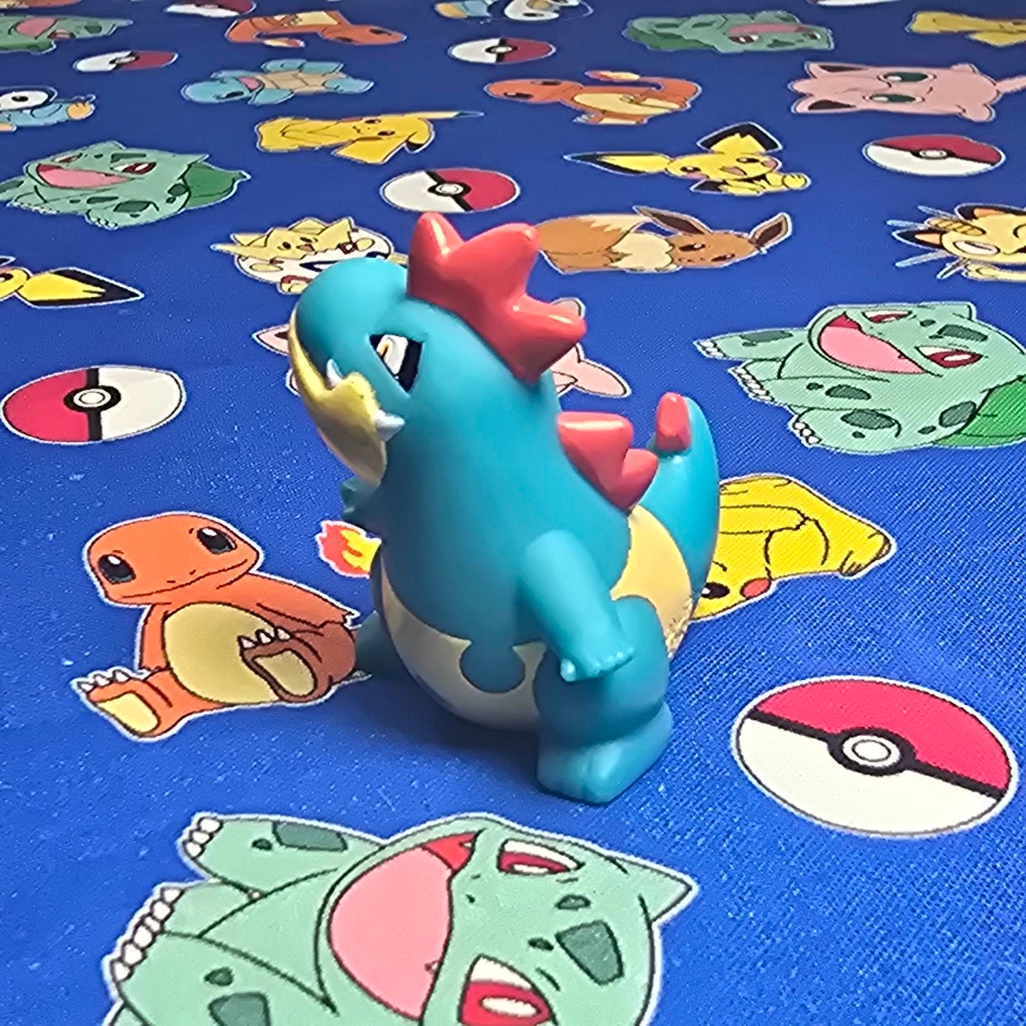 Pokemon Crocnaw Figure Finger Puppets 2010 Nintendo Bandai PVC Japan USA Seller