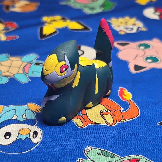 Pokemon Seviper Figure Finger Puppet 2002 Nintendo Bandai PVC Vintage Japan USA