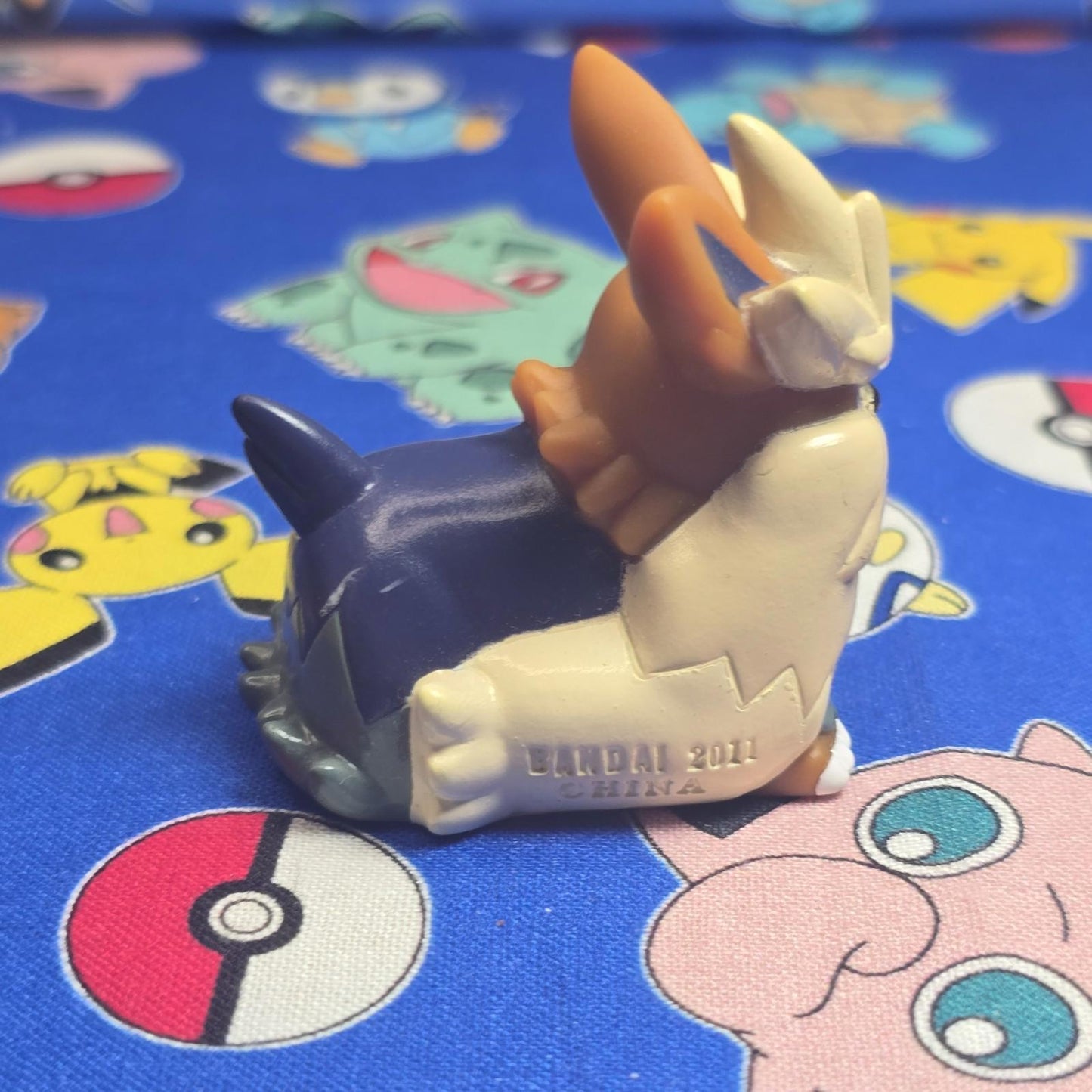 Pokemon Stoutland Figure Finger Puppet 2011 Nintendo Bandai PVC Japan US Seller