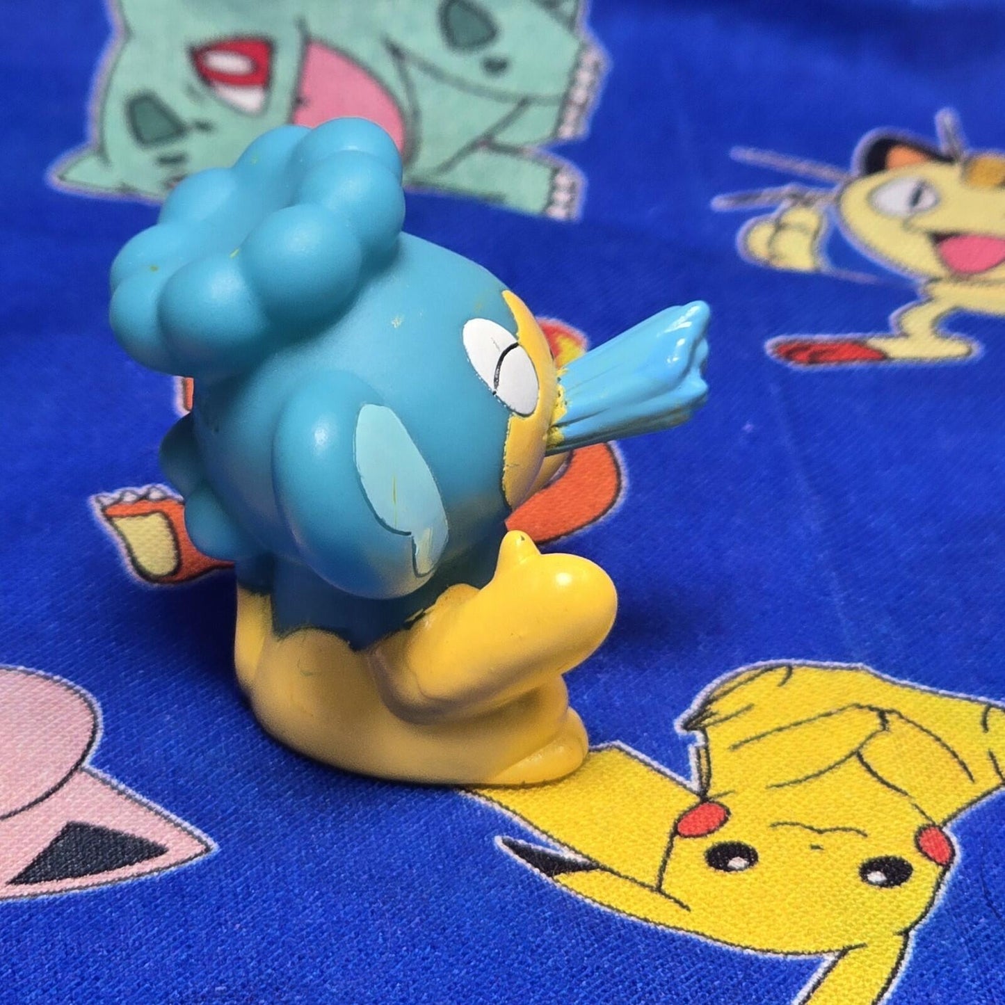 Pokemon Panpour Figure Finger Puppet 2011 Nintendo Bandai PVC Japan USA Seller