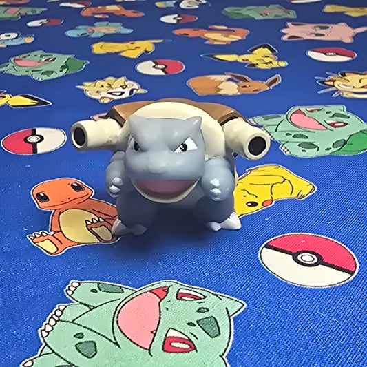 Pokemon Blastoise Figure Finger Puppet 2004 Nintendo Bandai PVC Vintage Japan US