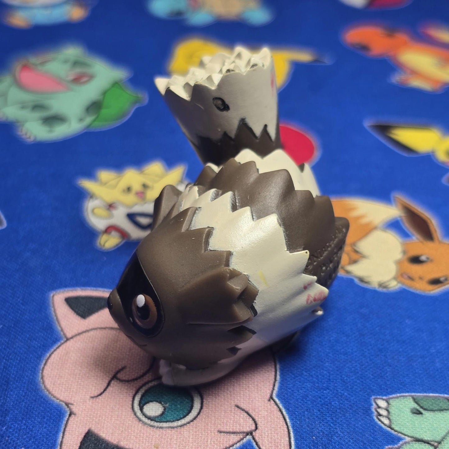 Pokemon Zigzagoon Figure Finger Puppet 2005 Nintendo Bandai PVC Japan USA Seller