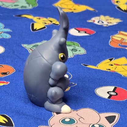 Pokemon Heracross Figure Finger Puppet 1998 Nintendo Bandai PVC Vintage Japan US