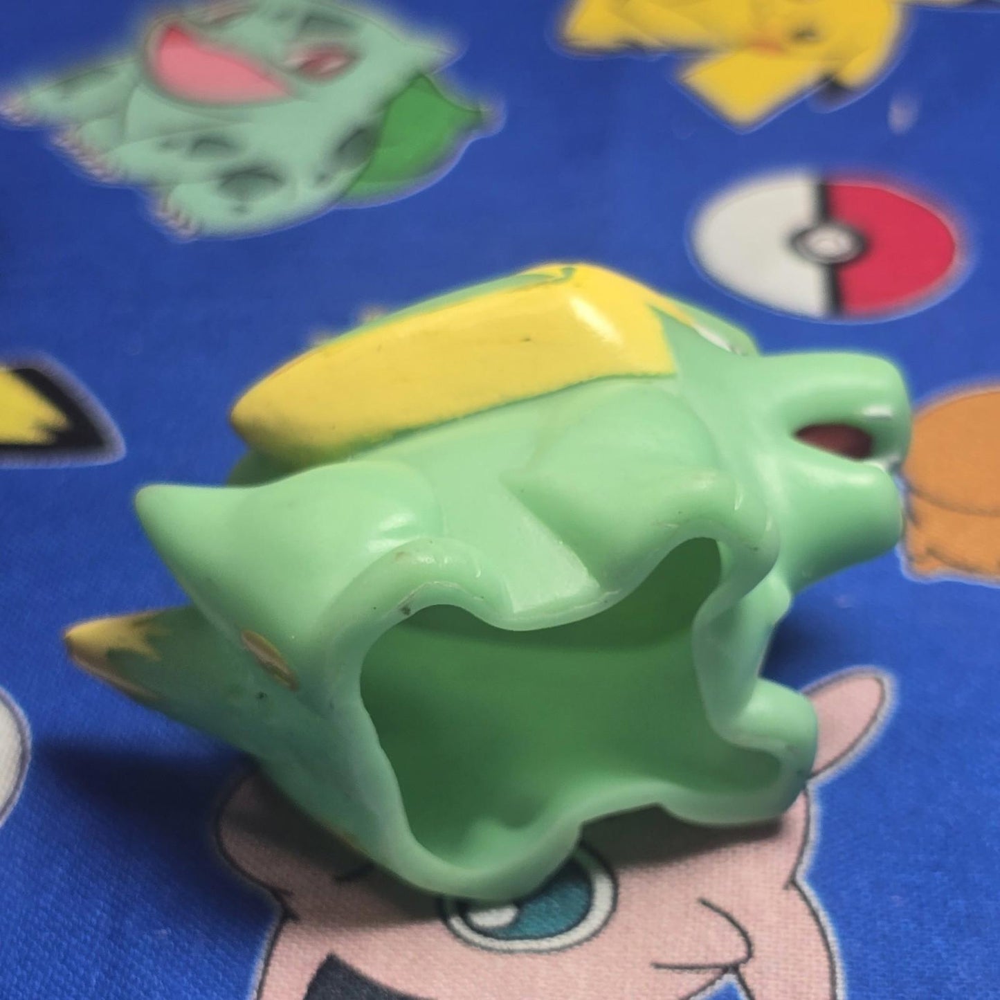 Pokemon Electrike Figure Finger Puppet 2005 Nintendo Bandai PVC Vintage Japan US