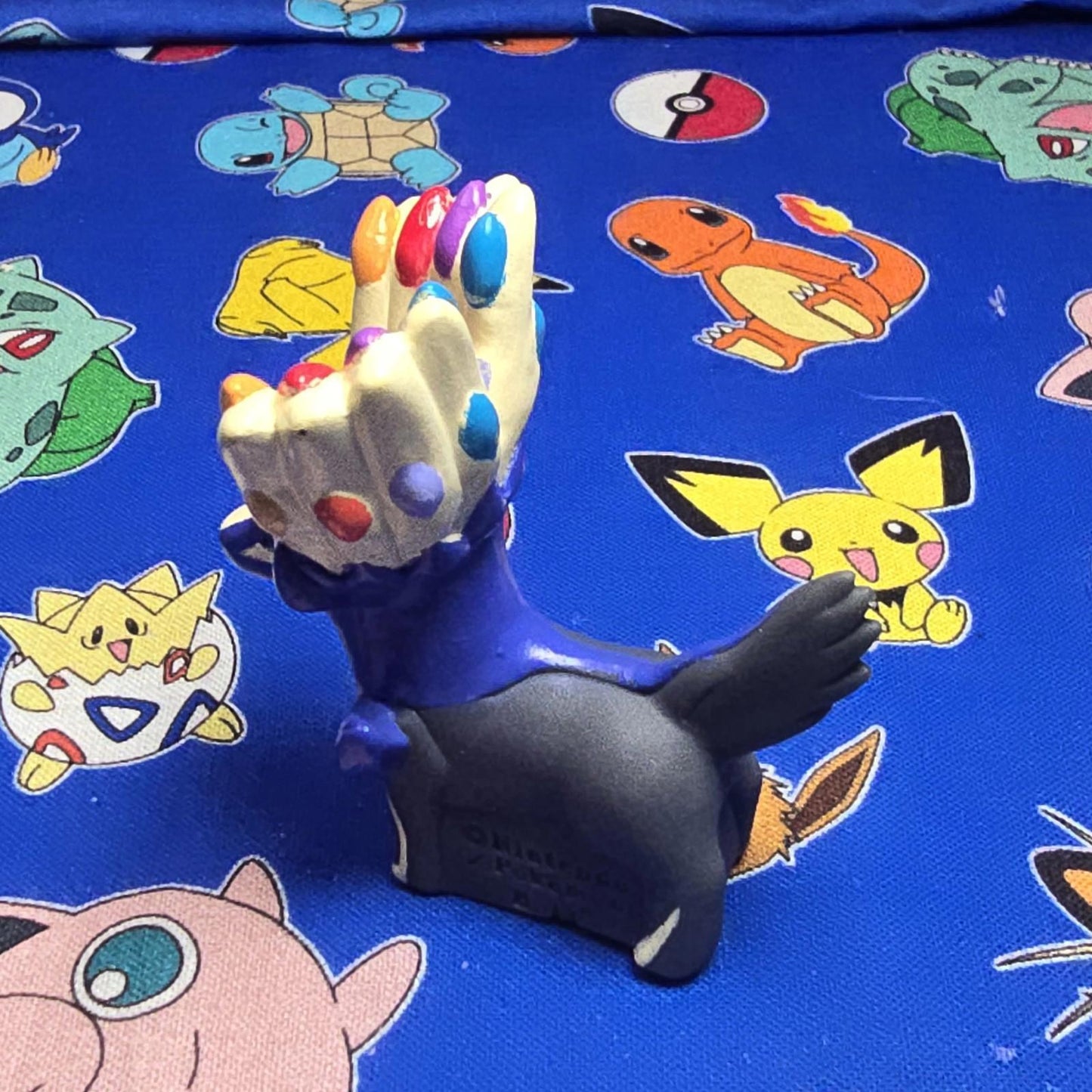Pokemon Xerneas Figure Finger Puppet 2013 Nintendo Bandai PVC Japan USA Seller