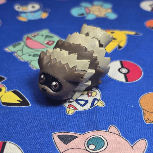 Pokemon Zigzagoon Figure Finger Puppet 2003 Nintendo Bandai PVC Japan USA Seller