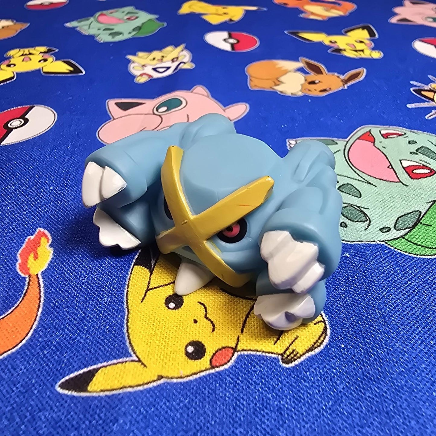 Pokemon Mega Metagross Figure Finger Puppet 2014 Nintendo Bandai Japan US Seller